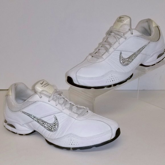 Custom Bling Swarovski Crystal Nike Air Sneaker Sport Shoes LOOK - Picture 6 of 15